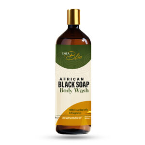 Home afircan black soap body wash